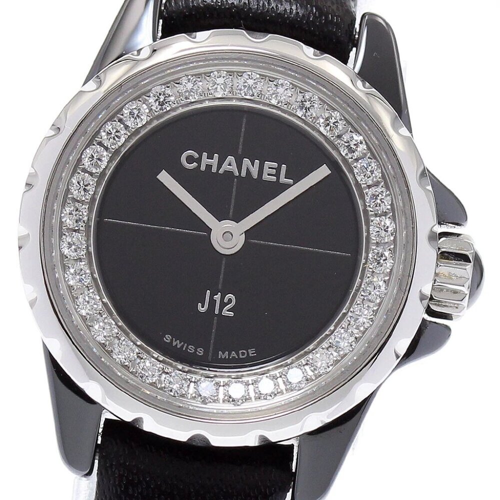 CHANEL J12 XS H4663 Diamond Black Dial Quartz Ladies Watch_874241 - Picture 6 of 6